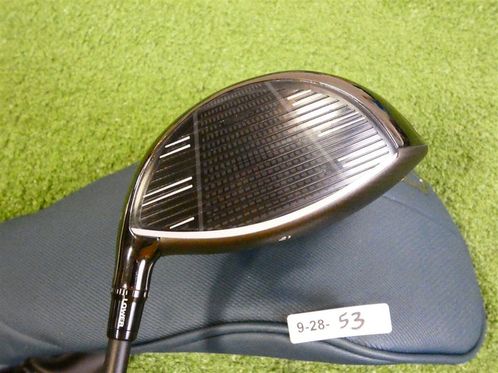 TaylorMade Qi4D 9* Driver REAX Mid Rotation Blue 50 Stiff Graphite with HC Mint