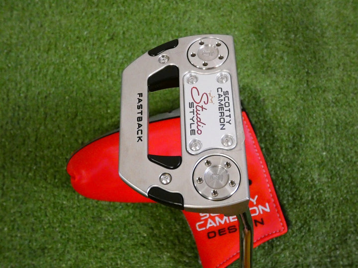 Titleist Scotty Cameron 2025 Studio Style Fastback 35" Putter with Headcover New