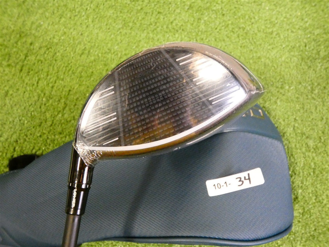 TaylorMade 2026 Qi4D 10.5* Driver REAX Mid Rotation Blue 50 Stiff with HC New