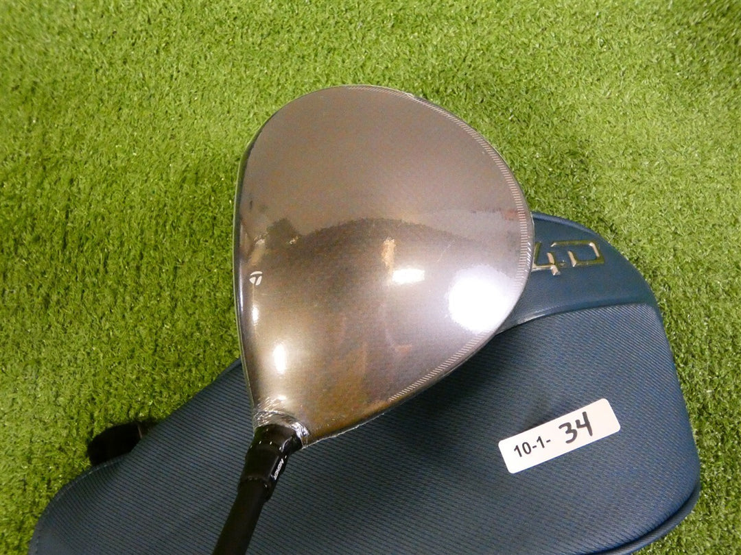 TaylorMade 2026 Qi4D 10.5* Driver REAX Mid Rotation Blue 50 Stiff with HC New
