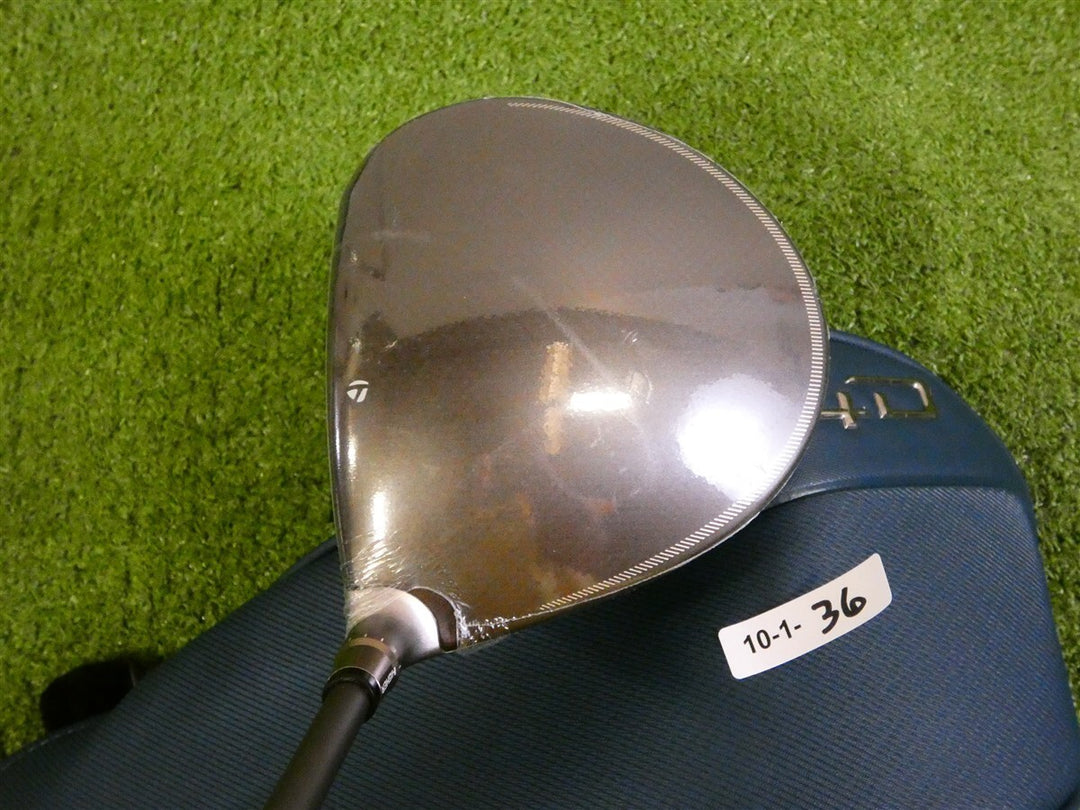 TaylorMade Qi4D Max Lite 10.5* Driver REAX Mid Rotation Blue 40 Regular w HC New
