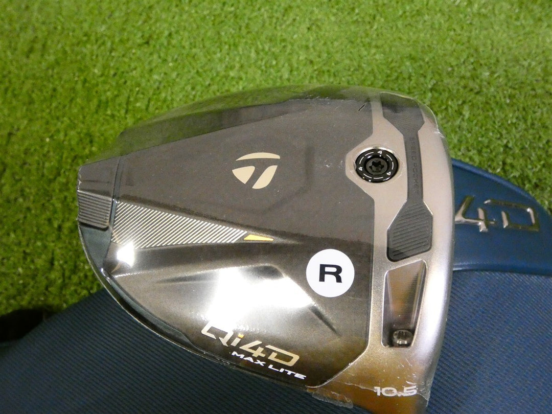 TaylorMade Qi4D Max Lite 10.5* Driver REAX Mid Rotation Blue 40 Regular w HC New