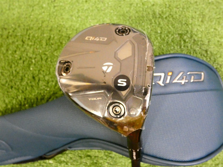 TaylorMade 2026 Qi4D Tour 15* 3 Wood REAX 75 Stiff Graphite with Headcover New