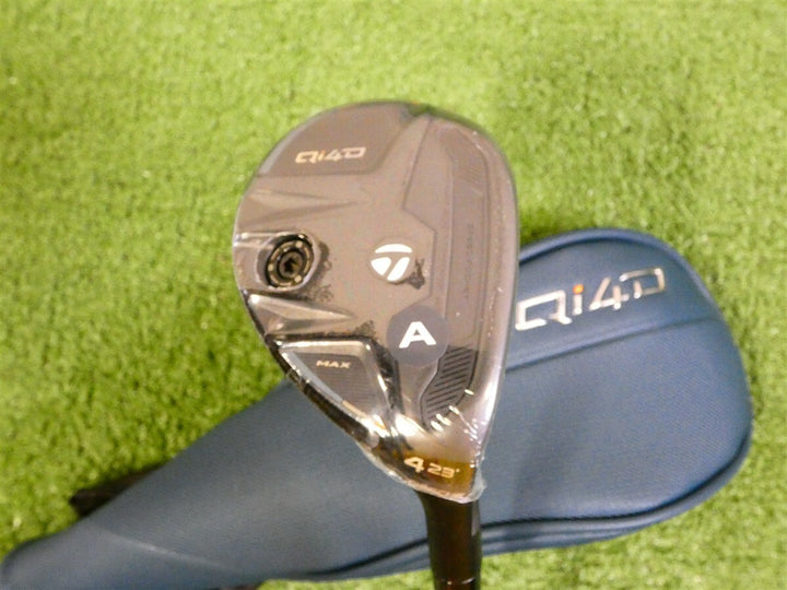 TaylorMade 2026 Qi4D Max 23* 4 Hybrid Rescue REAX 50 A Senior Graphite w HC New
