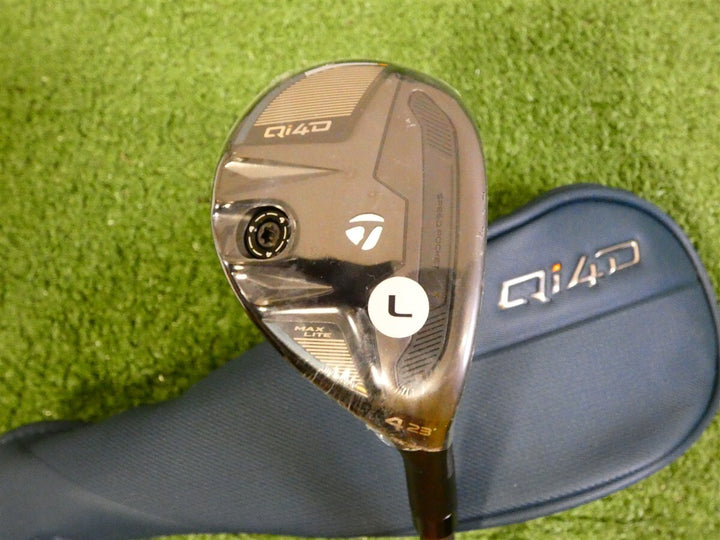 TaylorMade 2026 Qi4D Max Lite 23* Womens 4 Hybrid Rescue REAX 40 Ladies w HC New