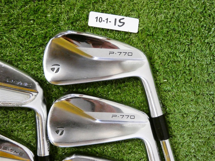 TaylorMade 2020 P770/P7MC/P7MB Mixed Irons 3-P KBS Tour 120 Stiff Steel