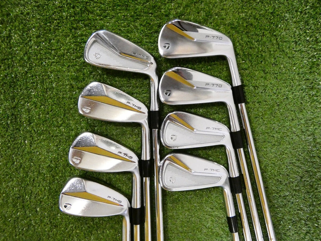 TaylorMade 2020 P770/P7MC/P7MB Mixed Irons 3-P KBS Tour 120 Stiff Steel