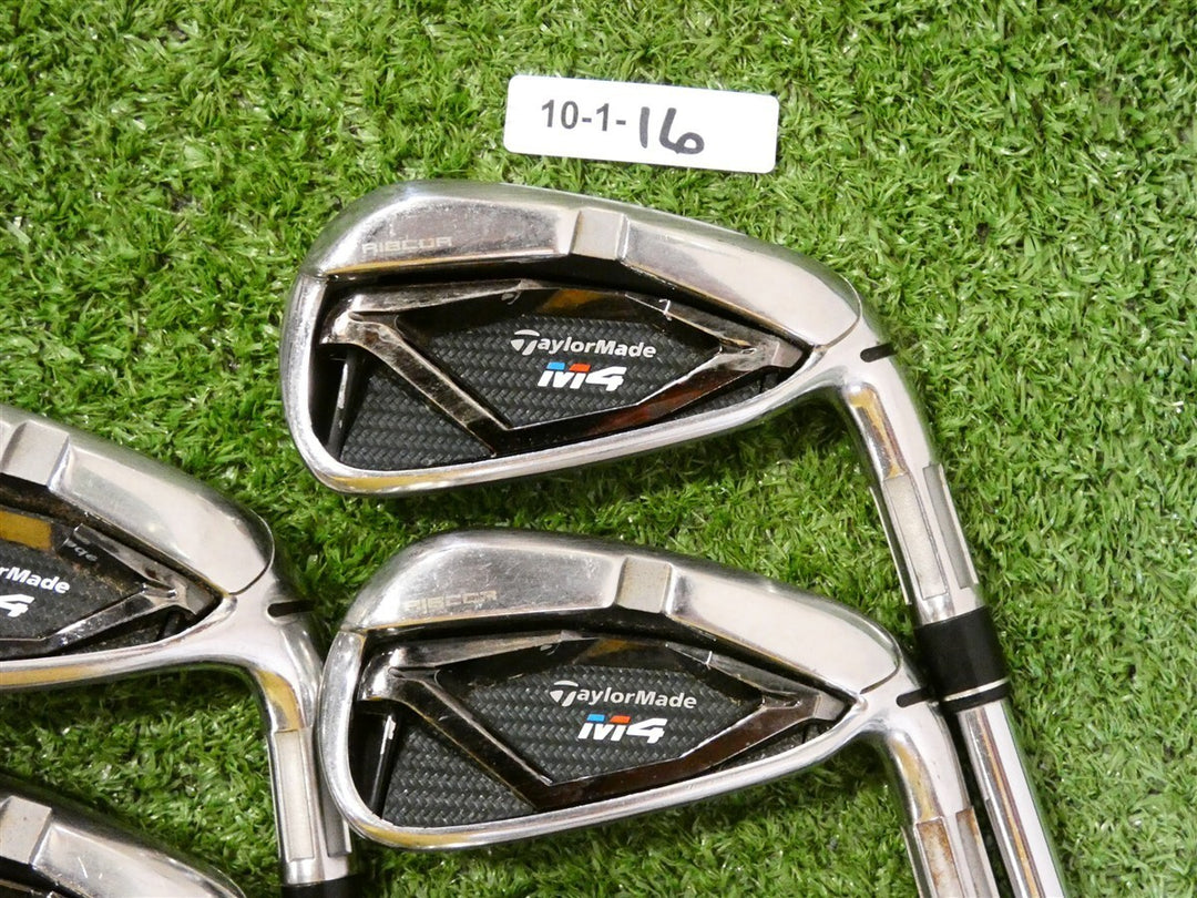 TaylorMade M4 Irons 4-P KBS Tour 105 Regular Steel +.5"
