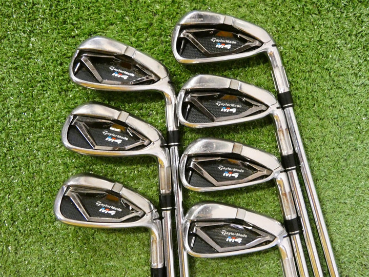 TaylorMade M4 Irons 4-P KBS Tour 105 Regular Steel +.5"