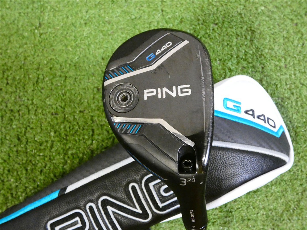 PING G440 20* 3 Hybrid Rescue Alta CB 70 Stiff Graphite with Headcover