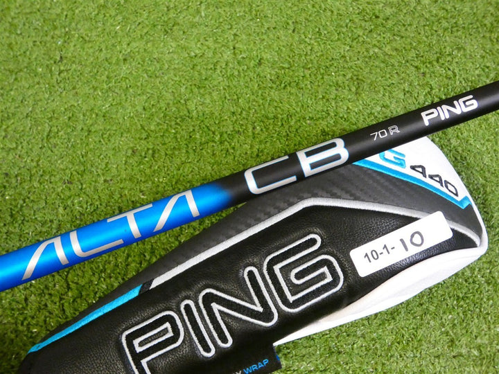 PING G440 23* 4 Hybrid Rescue Alta CB 70 Regular Graphite w Headcover Excellent