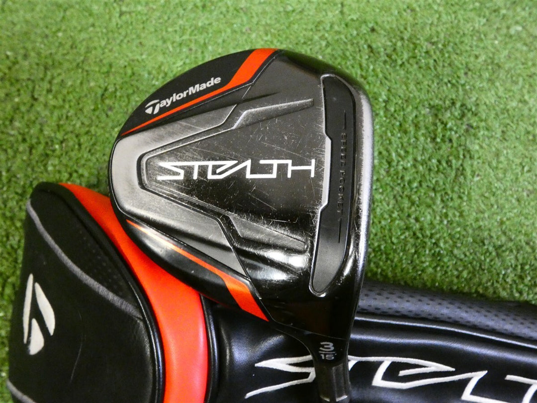 TaylorMade Stealth 15* 3 Wood Ventus Red 5 Regular Graphite with Headcover Mid