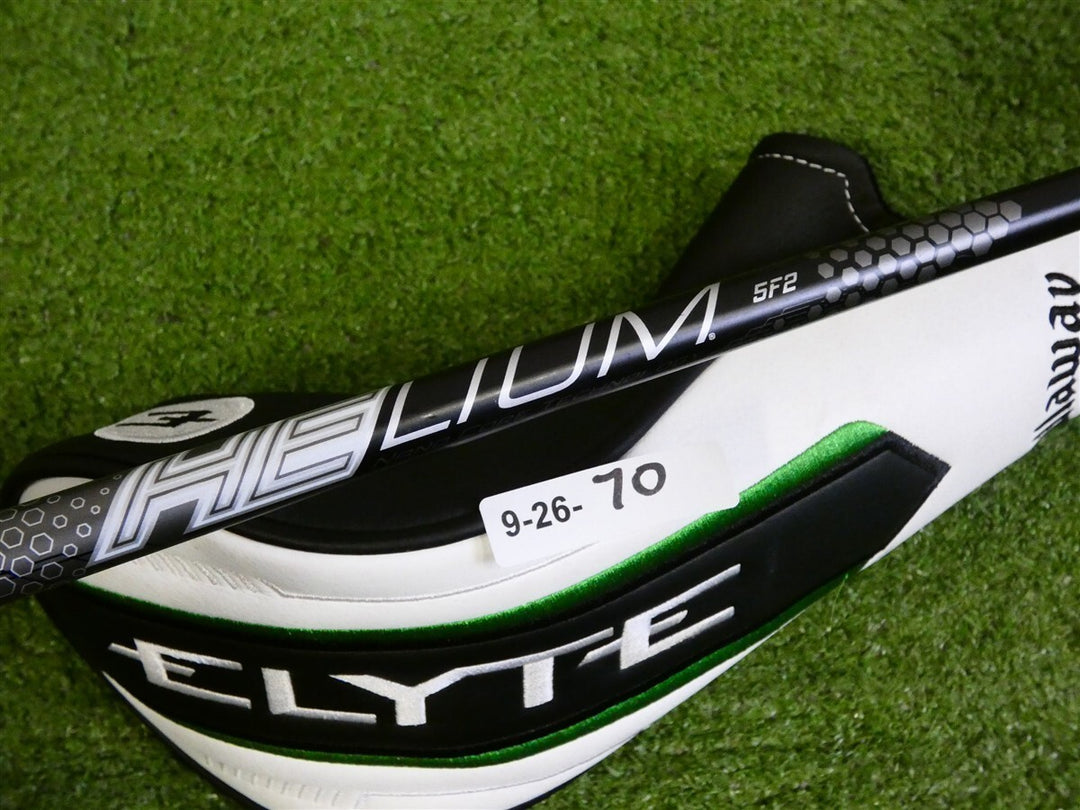 Callaway Elyte X 18* 5 Wood Helium Nanocore 5F2 Senior Graphite with Headcover