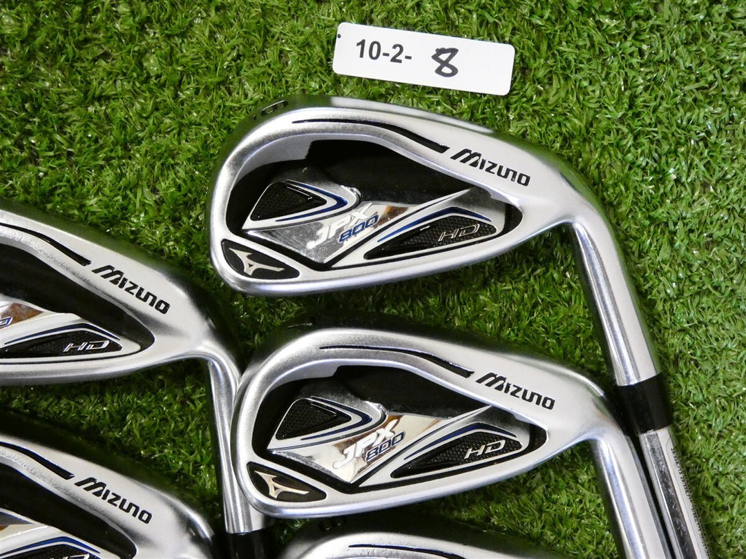 Mizuno JPX 800 HD Irons 6-P &amp; G Dynalite Gold XP R300 Regular Steel +1"