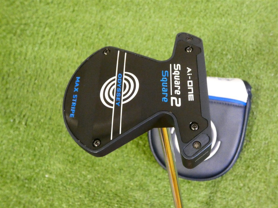 Odyssey Ai-One Square 2 Square Max Stripe 35" Putter with Headcover Excellent
