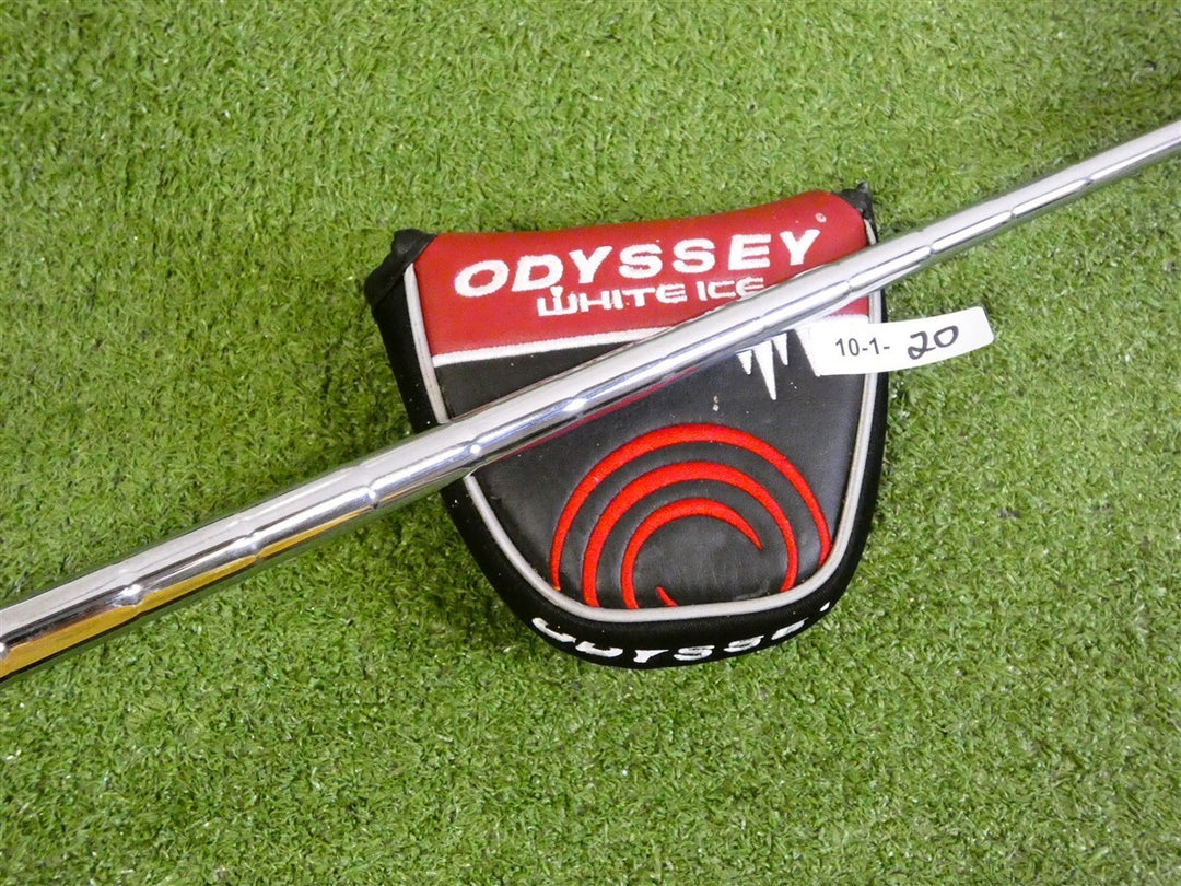 Odyssey White Ice 2-Ball Long 48" Putter with Headcover &amp; Split Grip