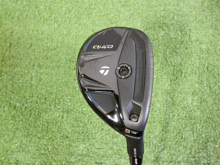 TaylorMade Qi4D 19* 3 Hybrid Rescue REAX 65 Regular Graphite Excellent