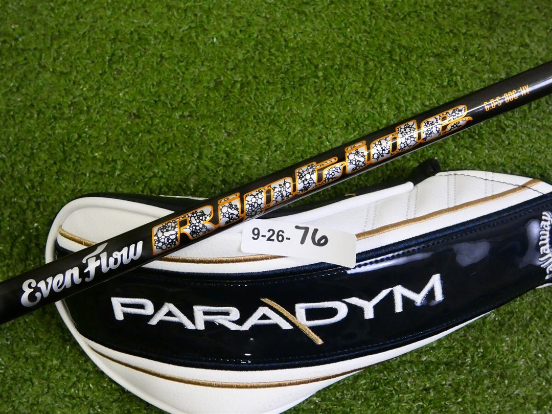 Callaway Paradym X 24* 5 Hybrid Even Flow Riptide 80g 6.0 Stiff with HC 40" New