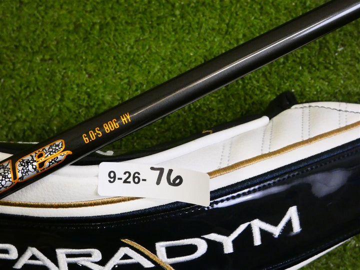 Callaway Paradym X 24* 5 Hybrid Even Flow Riptide 80g 6.0 Stiff with HC 40" New