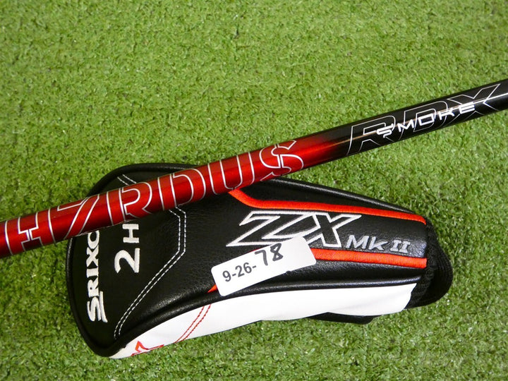 Srixon ZX MK II 17* 2 Hybrid Rescue HZRDUS Smoke RDX 80 6.0 Stiff Graphite w HC