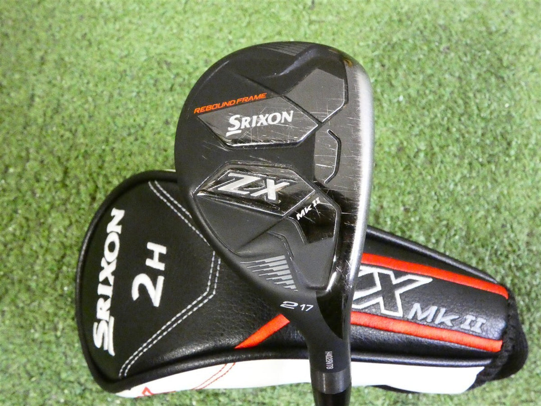 Srixon ZX MK II 17* 2 Hybrid Rescue HZRDUS Smoke RDX 80 6.0 Stiff Graphite w HC