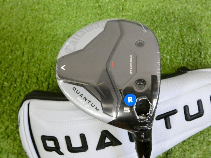 Callaway 2026 Quantum Max D 18* 5 Wood Denali Frost Silver 60 5.5 Regular HC New