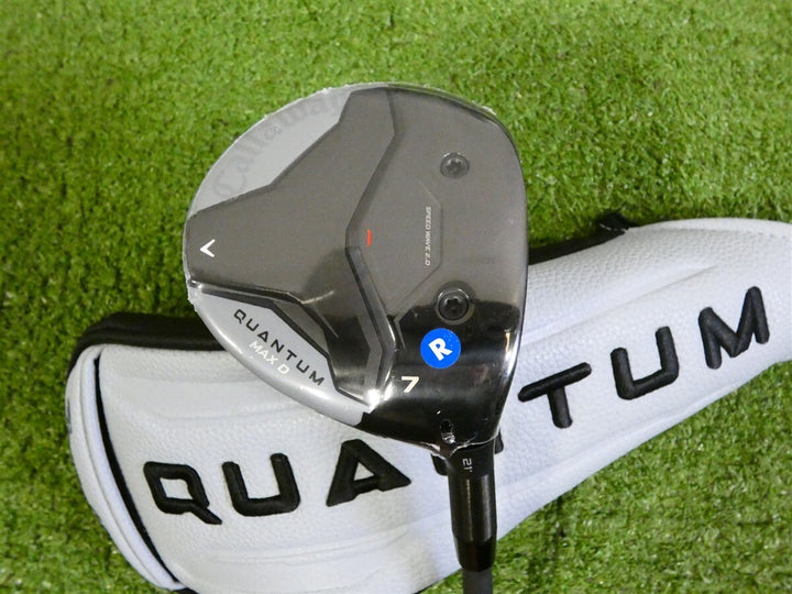 Callaway 2026 Quantum Max D 21* 7 Wood Denali Frost Silver 60 5.5 Regular HC New