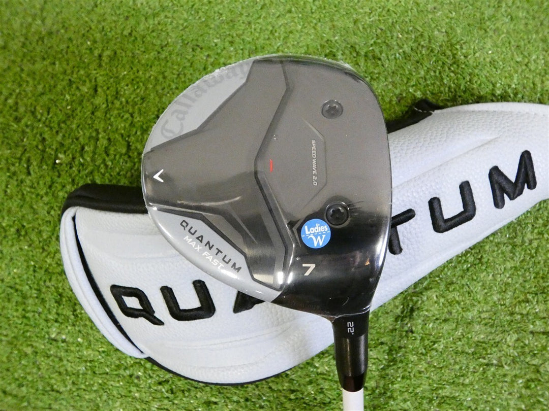 Callaway Quantum Max Fast 22* Womens 7 Wood Eldio 40 Ladies Graphite with HC New
