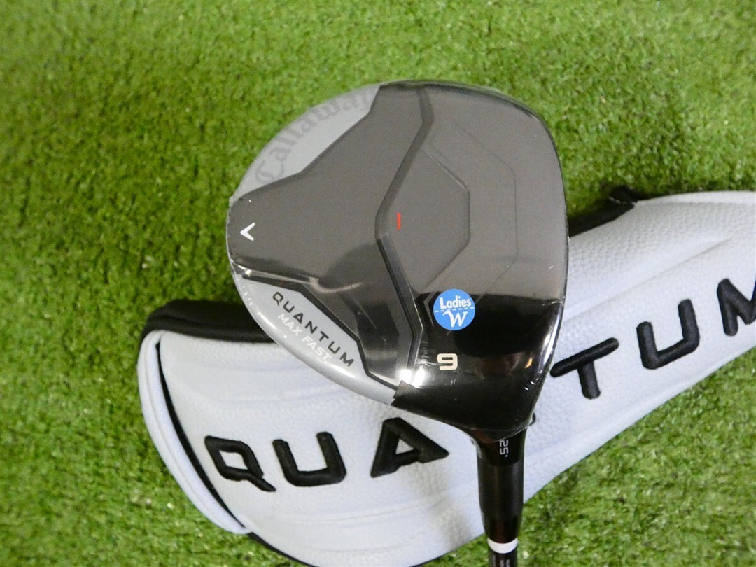 Callaway Quantum Max Fast 25* Womens 9 Wood Eldio 40 Ladies Graphite with HC New