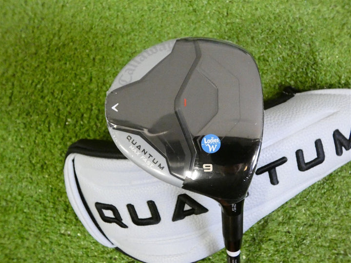 Callaway Quantum Max Fast 25* Womens 9 Wood Eldio 40 Ladies Graphite with HC New
