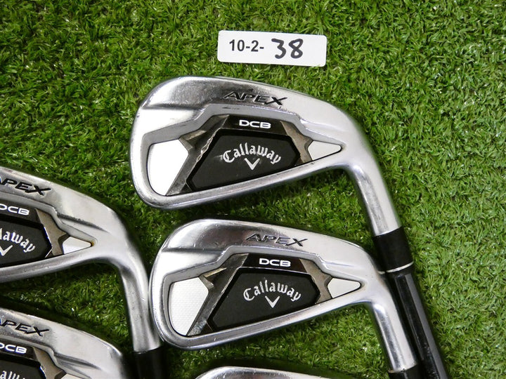 Callaway Apex DCB 21 Forged Irons 4-P &amp; A Recoil Dart 65 F3 Regular Graphite