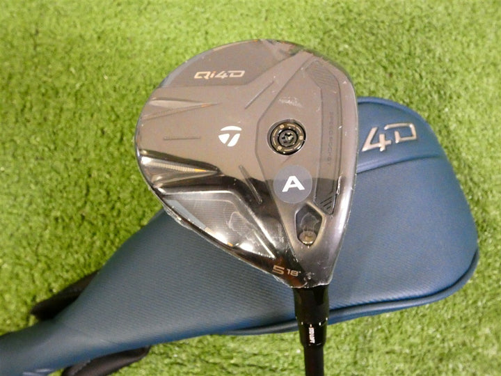 TaylorMade 2026 Qi4D 18* 5 Wood REAX 55 A Senior Graphite with Headcover New