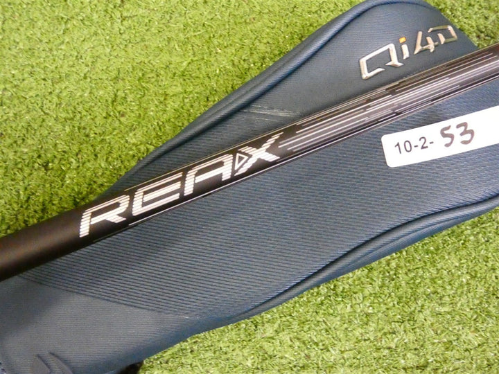 TaylorMade 2026 Qi4D 22* 4 Hybrid Rescue REAX 75 Stiff Graphite w Headcover New