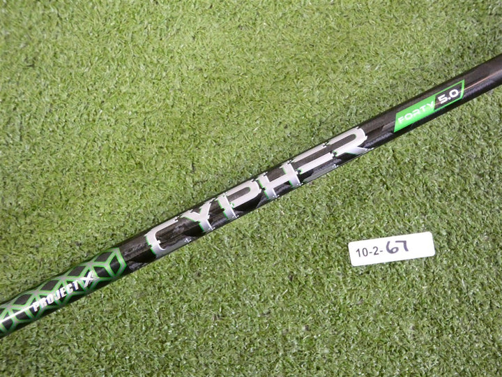 PXG 0811 10.5* Left Hand Driver Project X Cypher 40 5.0 Senior Graphite New