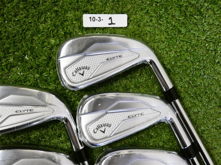 Callaway Elyte Irons 4-P TT Vector 90g Stiff Steel +1" New