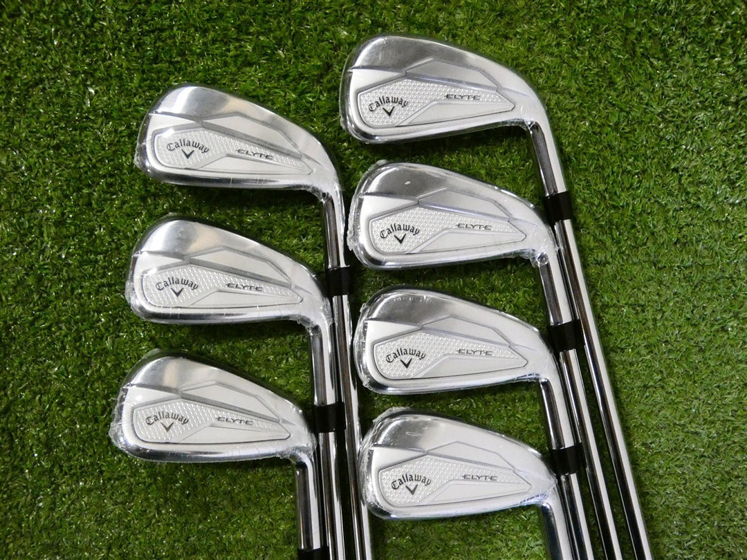 Callaway Elyte Irons 4-P TT Vector 90g Stiff Steel +1" New