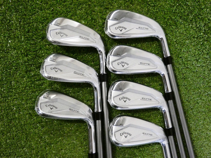 Callaway Elyte HL Irons 5-P &amp; A Denali Charcoal 65g 5.5 Regular Graphite +1" New