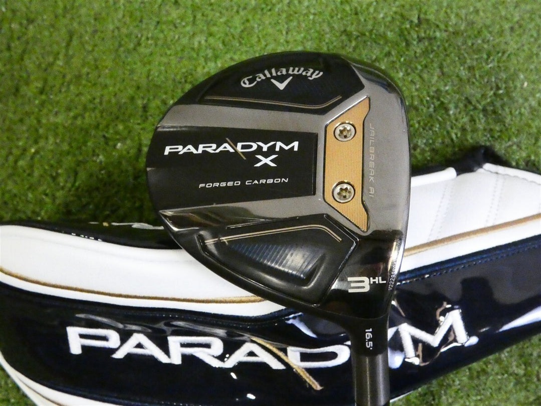 Callaway Paradym X 16.5* 3HL Wood Ascent 50 Regular Graphite with HC Excellent