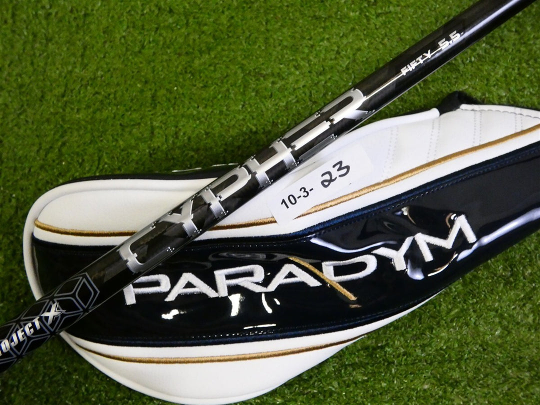 Callaway Paradym 18* 5 Wood Project X Cypher 50 5.5 Regular Graphite w Headcover