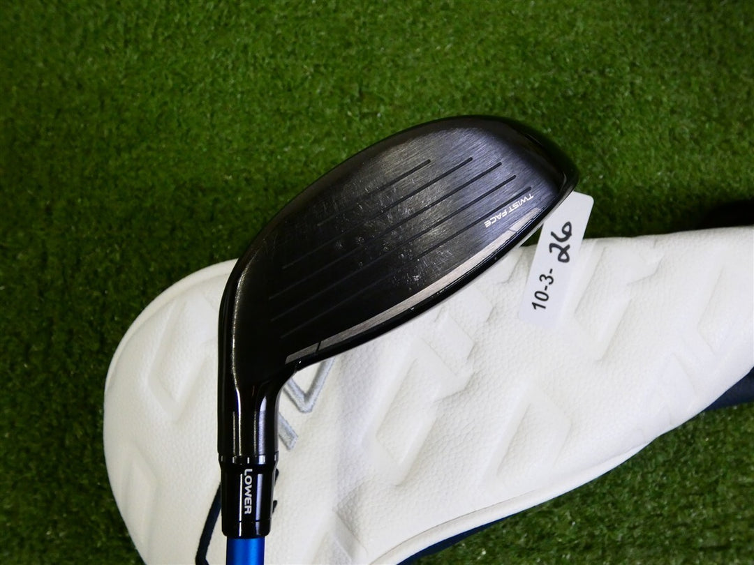 TaylorMade Qi10 Tour 15* 3 Wood Denali Frost Blue 70g 6.0 Stiff w HC Excellent