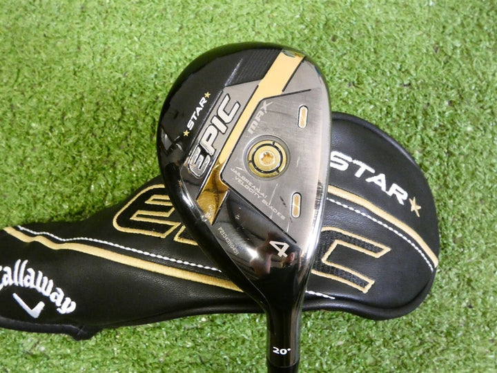 Callaway Epic Max Star 20* 4 Hybrid ATTAS Speed 50 Regular Graphite w Headcover