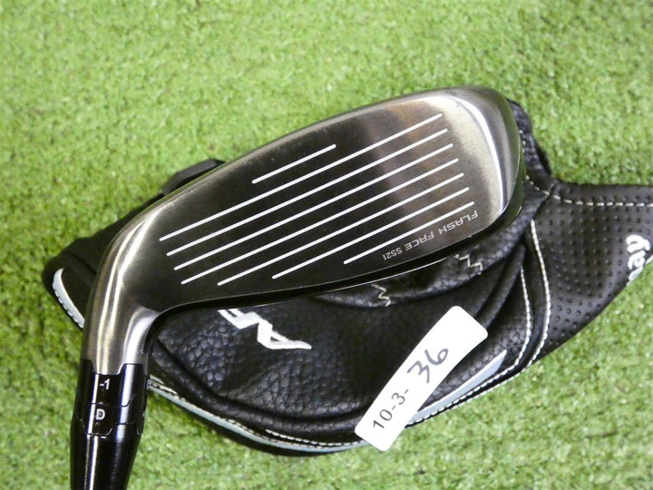 Callaway Apex 21 24* 5 Hybrid Aldila Ascent 50 A Senior Graphite with Headcover
