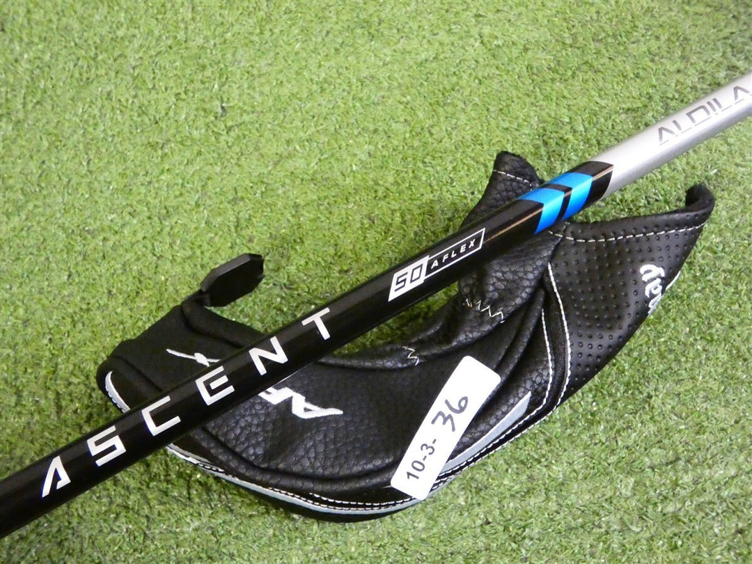 Callaway Apex 21 24* 5 Hybrid Aldila Ascent 50 A Senior Graphite with Headcover