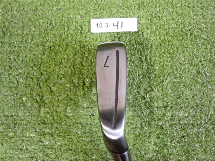 TaylorMade Qi Gunmetal 7 Iron KBS Max MT 85 Regular Steel Mint
