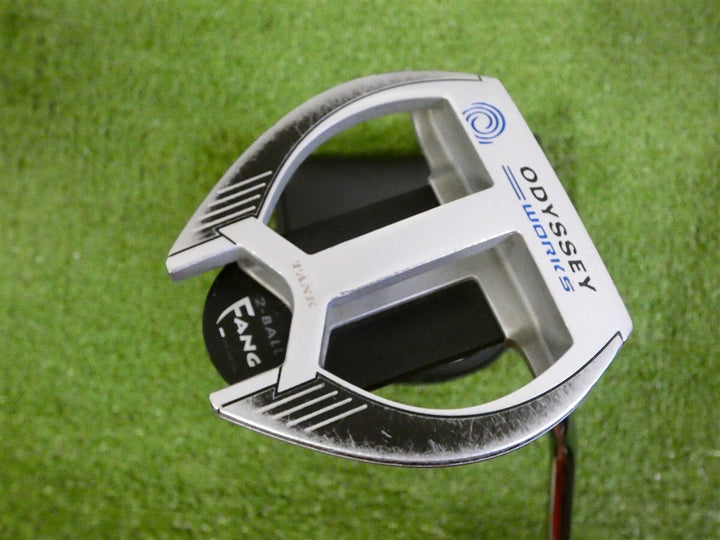 Odyssey Works Versa Tank 2-Ball Fang Counterbalanced 35" Putter HC Super Stroke