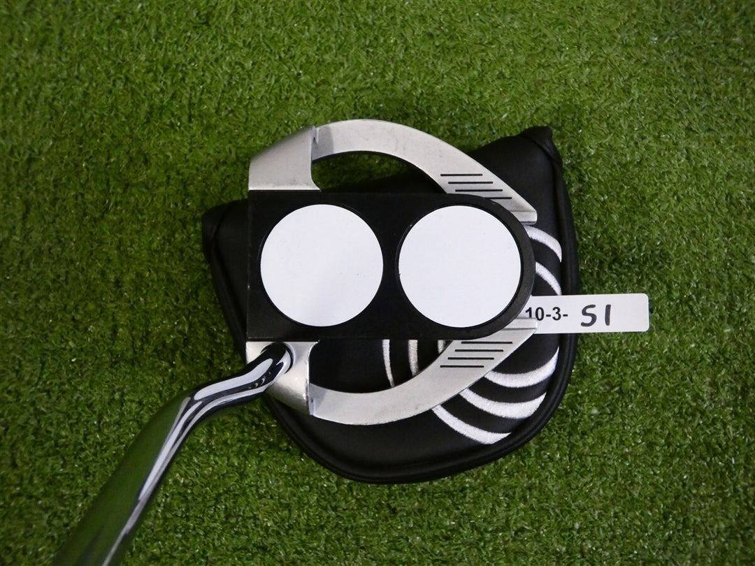 Odyssey Works Versa Tank 2-Ball Fang Counterbalanced 35" Putter HC Super Stroke
