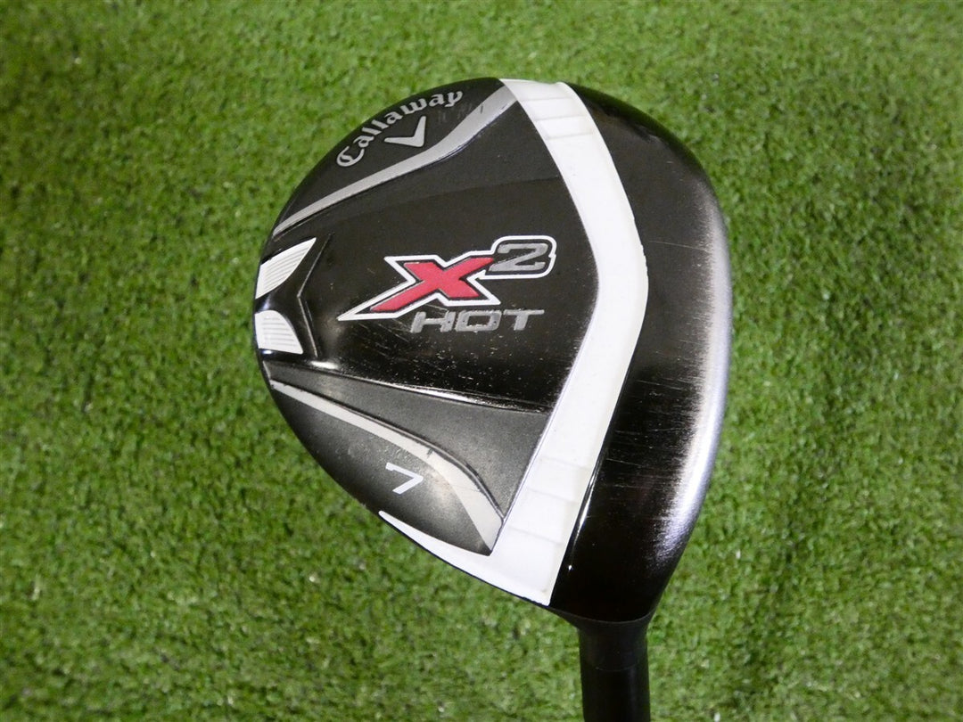 Callaway X2 Hot 21* Womens 7 Wood Aldila Ladies Graphite Mid