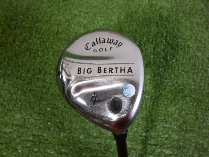 Callaway Big Bertha 25* Womens 9 Wood Gems 55 Ladies Graphite