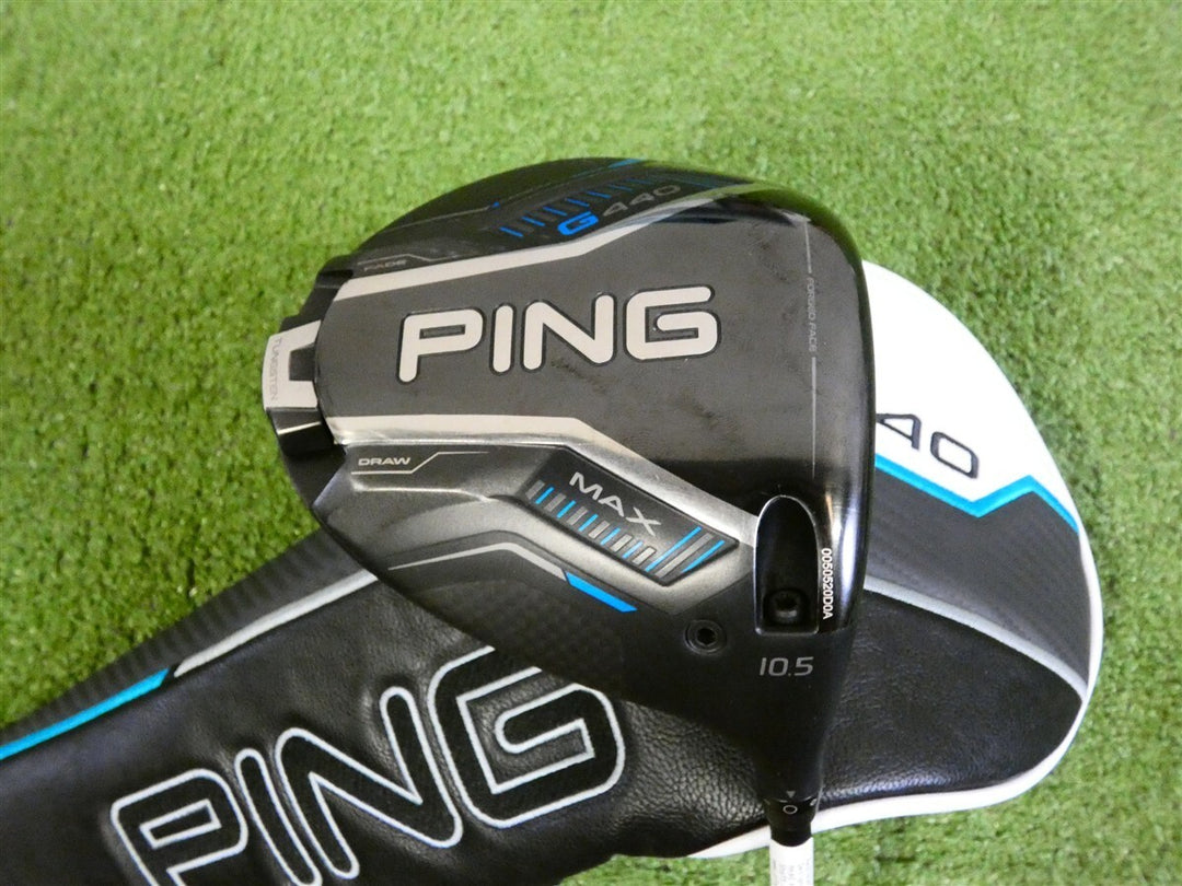 PING G440 Max 10.5* Driver Alta CB 50 Regular Graphite with Headcover Excellent