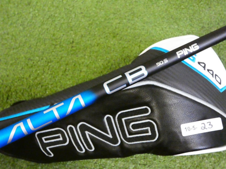 PING G440 LST 9* Driver Alta CB 50 Stiff Graphite with Headcover Mint